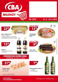 aktuální leták CBA 13.4.2016-24.4.2016
