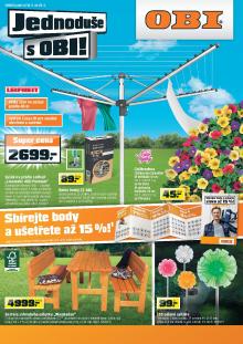 aktuální leták OBI 18.5.2016-29.5.2016