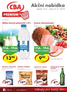 aktuální leták CBA 15.6.2016-21.6.2016