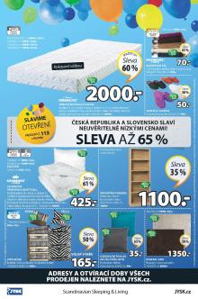 aktuální leták Jysk 23.6.2016-6.7.2016
