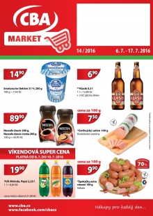 aktuální leták CBA 6.7.2016-17.7.2016