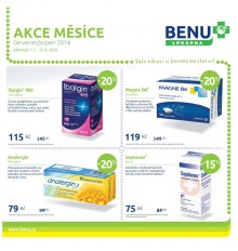 aktuální leták BENU Lékárna 1.7.2016-31.8.2016