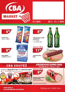 aktuální leták CBA 20.7.2016-31.7.2016