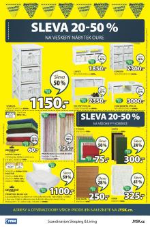 aktuální leták Jysk 16.8.2016-21.8.2016