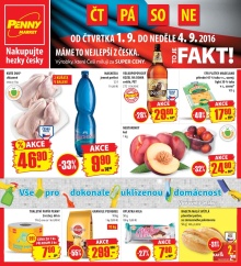 aktuální leták Penny Market 1.9.2016-4.9.2016