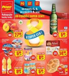 aktuální leták Penny Market 5.9.2016-7.9.2016