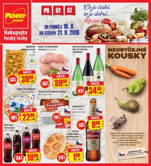 aktuální leták Penny Market 19.9.2016-21.9.2016