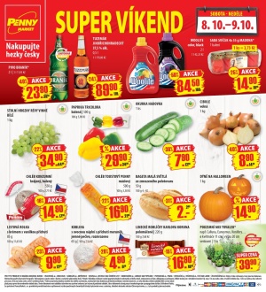 aktuální leták Penny Market 6.10.2016-9.10.2016