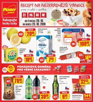 aktuální leták Penny Market 20.10.2016-23.10.2016