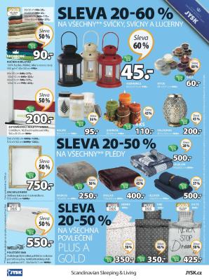 aktuální leták Jysk 27.10.2016-9.11.2016