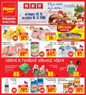 aktuální leták Penny Market 14.11.2016-16.11.2016
