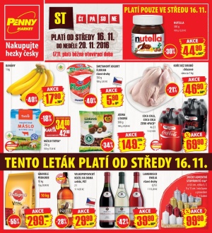 aktuální leták Penny Market 16.11.2016-20.11.2016