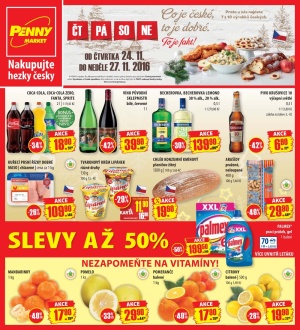 aktuální leták Penny Market 24.11.2016-27.11.2016
