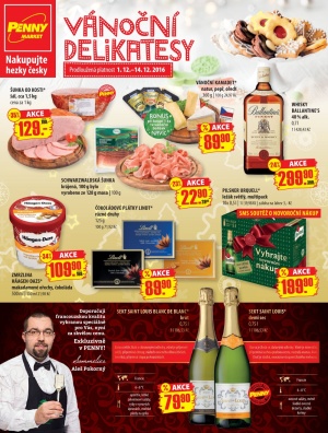 aktuální leták Penny Market 1.12.2016-14.12.2016