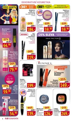 aktuální leták ROSSMANN drogerie 5.12.2016-11.12.2016