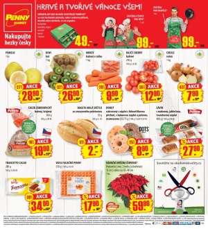 aktuální leták Penny Market 5.12.2016-7.12.2016