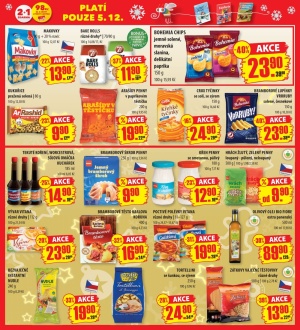 aktuální leták Penny Market 5.12.2016-7.12.2016