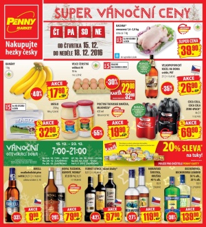 aktuální leták Penny Market 15.12.2016-18.12.2016