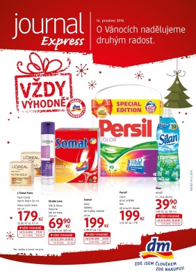 aktuální leták dm drogerie 14.12.2016-10.1.2017