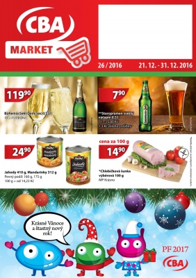 aktuální leták CBA 21.12.2016-31.12.2016