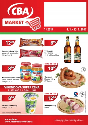 aktuální leták CBA 4.1.2016-15.1.2016