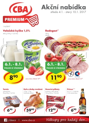 aktuální leták CBA 4.1.2017-10.1.2017