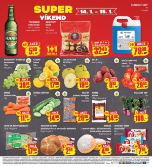aktuální leták Penny Market 12.1.2017-15.1.2017