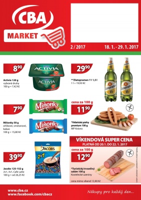 aktuální leták CBA 18.1.2017-29.1.2017