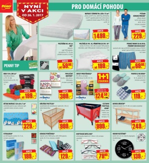 aktuální leták Penny Market 26.1.2017-29.1.2017