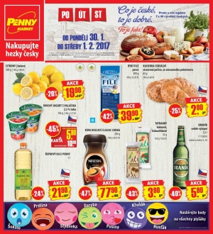 aktuální leták Penny Market 30.1.2017-1.2.2017