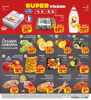 aktuální leták Penny Market 2.2.2017-5.2.2017