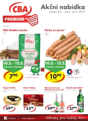 aktuální leták CBA 8.2.2017-14.2.2017
