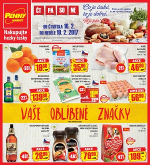 aktuální leták Penny Market 16.2.2017-19.2.2017