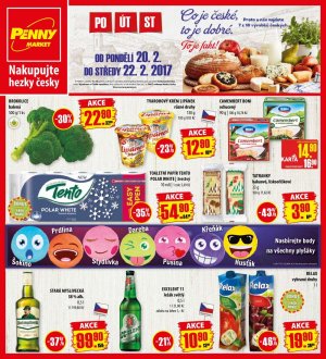 aktuální leták Penny Market 20.2.2017-22.2.2017