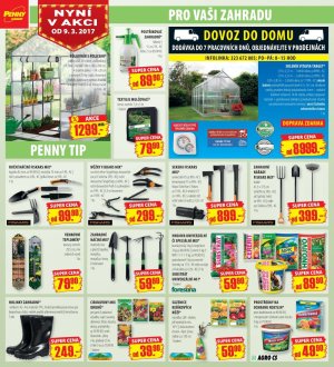 aktuální leták Penny Market 9.3.2017-12.3.2017