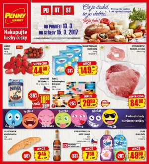 aktuální leták Penny Market 13.3.2017-15.3.2017