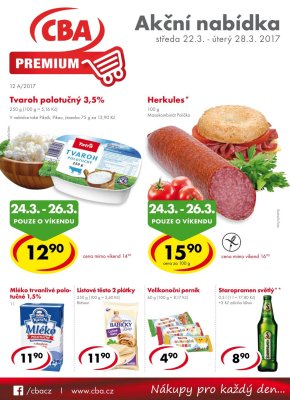 aktuální leták CBA 22.3.2017-28.3.2017