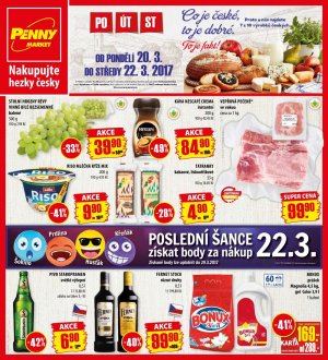 aktuální leták Penny Market 20.3.2017-22.3.2017