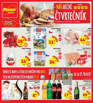 aktuální leták Penny Market 6.4.2017-9.4.2017