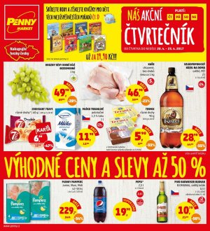 aktuální leták Penny Market 20.4.2017-23.4.2017