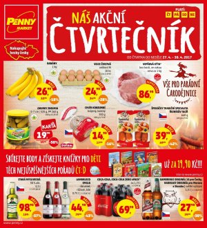 aktuální leták Penny Market 27.4.2017-30.4.2017