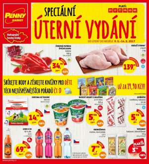 aktuální leták Penny Market 9.5.2017-14.5.2017