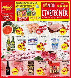aktuální leták Penny Market 11.5.2017-14.5.2017