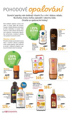 aktuální leták ROSSMANN drogerie 15.5.2017-28.5.2017