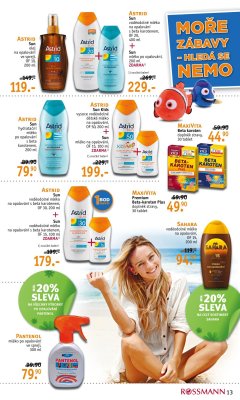 aktuální leták ROSSMANN drogerie 15.5.2017-28.5.2017
