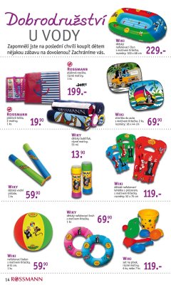 aktuální leták ROSSMANN drogerie 15.5.2017-28.5.2017