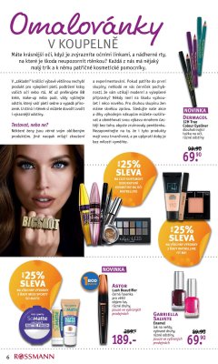 aktuální leták ROSSMANN drogerie 15.5.2017-28.5.2017