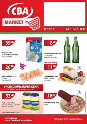 aktuální leták CBA 24.5.2017-4.6.2017