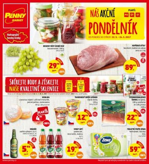aktuální leták Penny Market 22.5.2017-24.5.2017
