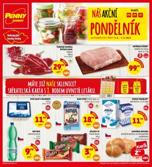 aktuální leták Penny Market 5.6.2017-7.6.2017